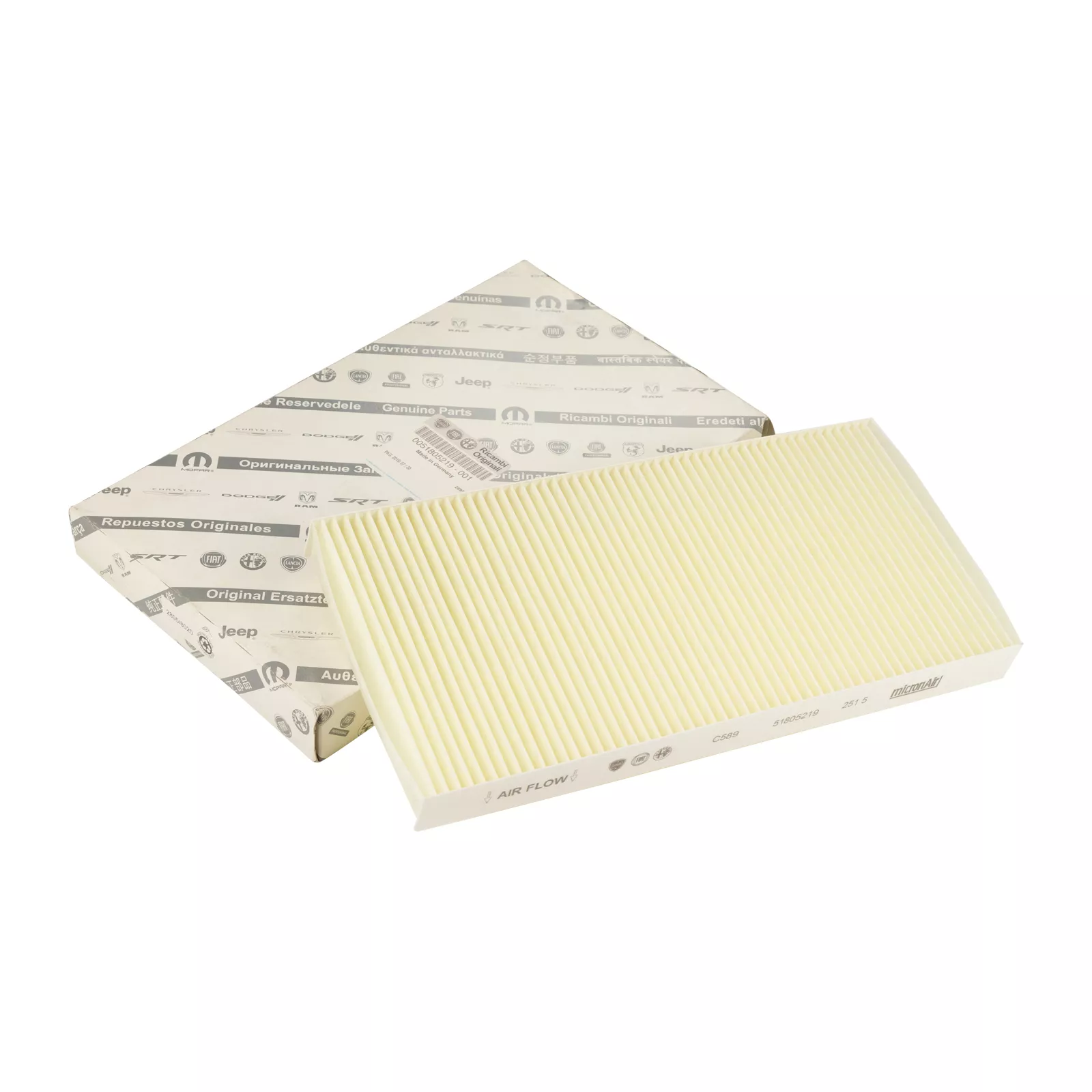 Filtre a air d'habitacle filtre a pollen OE(51805219) — Réf. 1880075OE