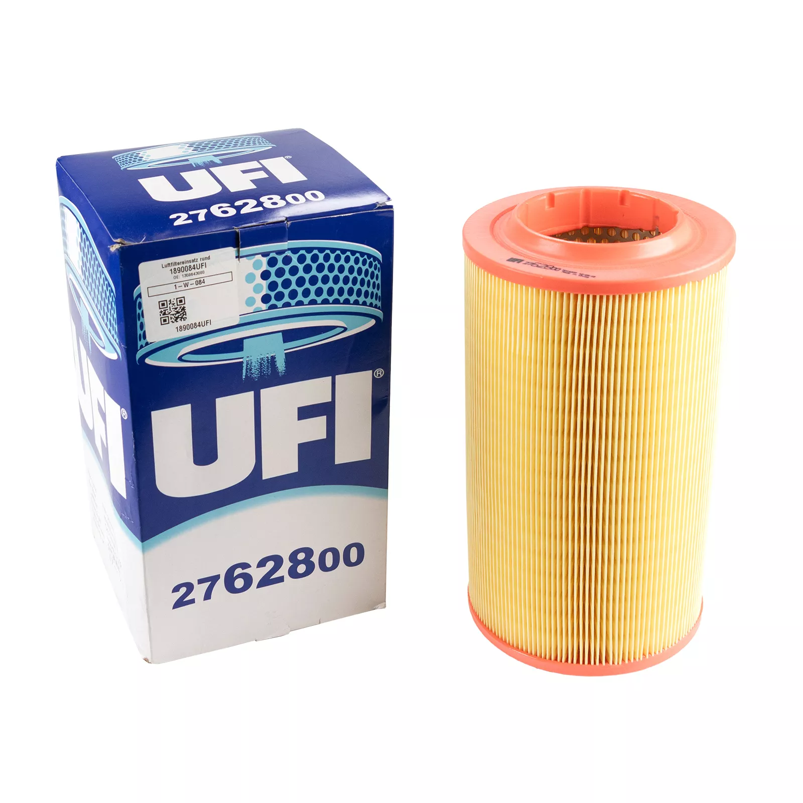 Insert de filtre à air rond UFI — Réf. 1890084UFI