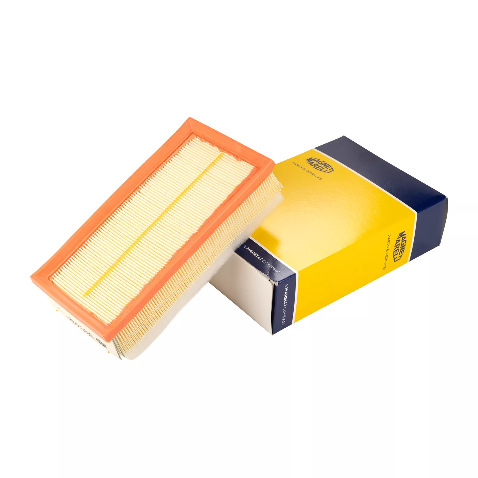 Cartouche de filtre à air carrée Magneti Marelli L=250 W=133 H=66 mm Magneti Marelli — Réf. 1890152MM