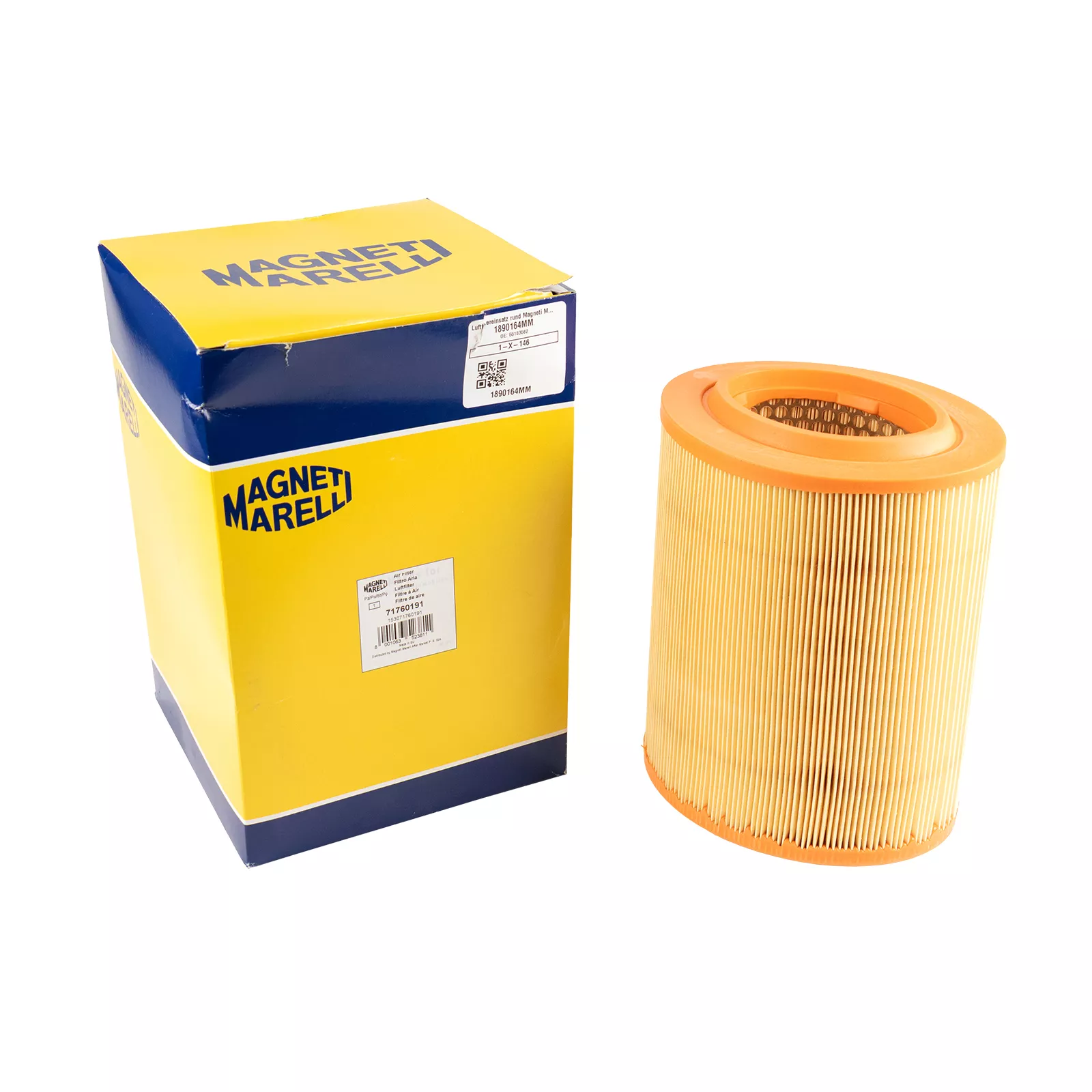 Insert de filtre à air autour de Magneti Marelli Magneti Marelli — Réf. 1890164MM