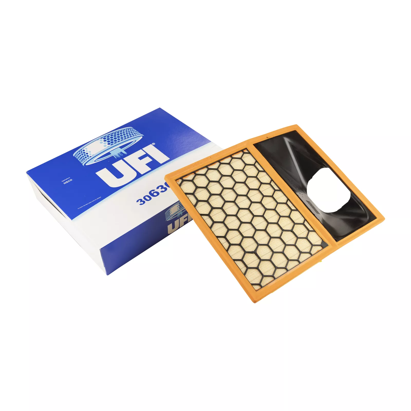 Cartouche de filtre à air carrée UFI UFI — Réf. 1890198UFI