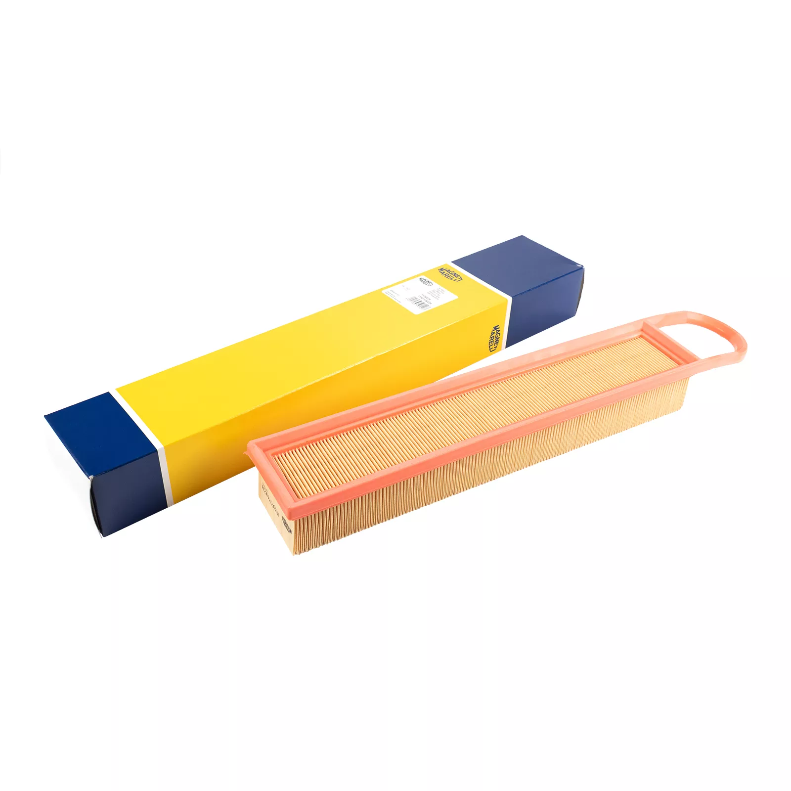Cartouche de filtre à air carrée Magneti Marelli L=494 L=85 H=56 mm Magneti Marelli — Réf. 1892001MM