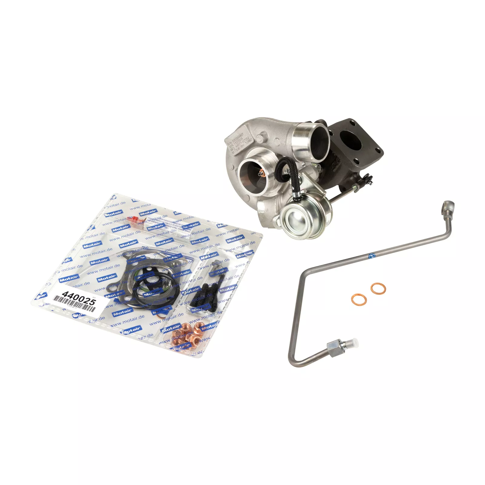 Commande de kit de pièces neuves de turbocompresseur Mitsubishi. composé de turb OEM — Réf. 2470030KIT