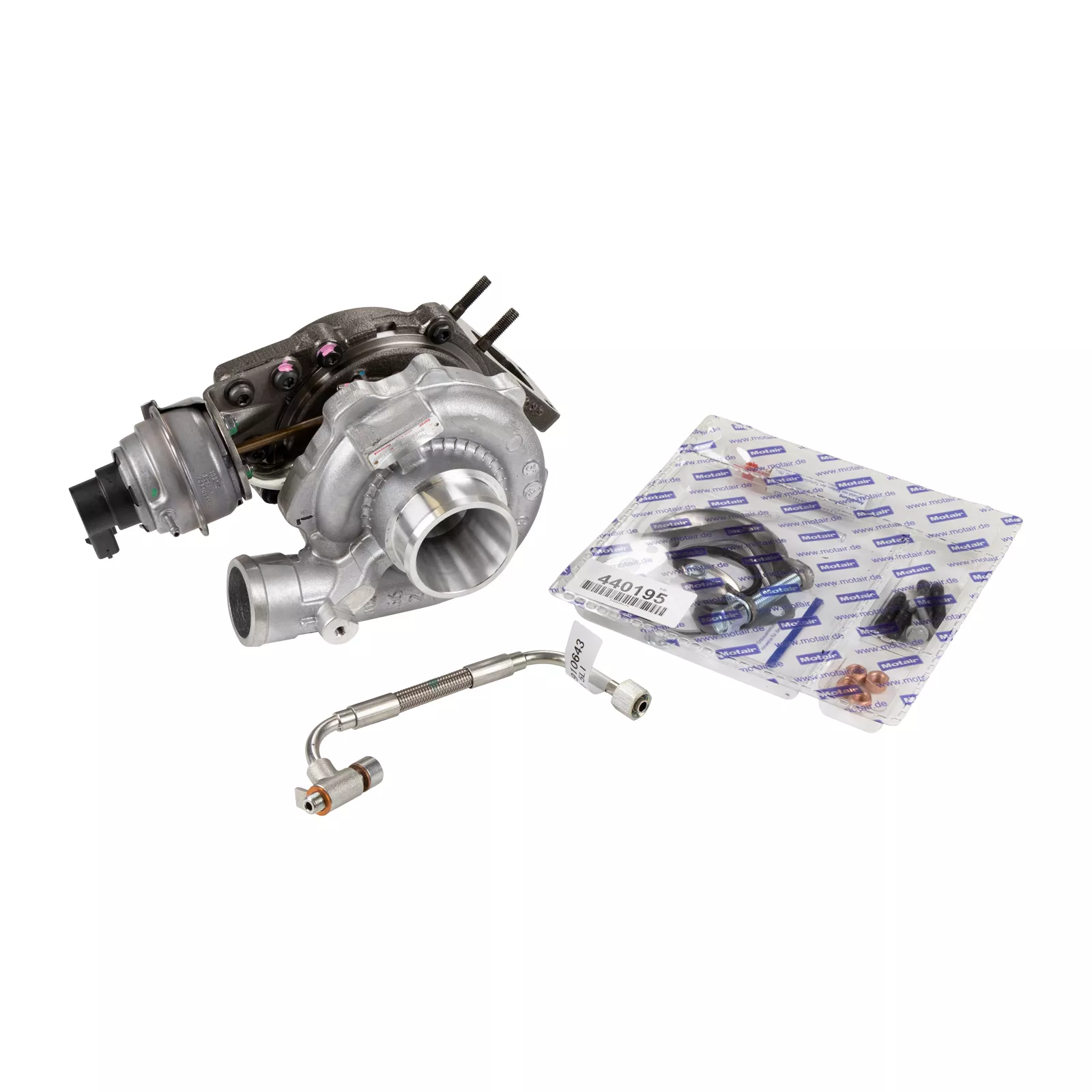 Kit de pièces neuves de turbocompresseur Garrett best. composé de turbo + kit de OEM — Réf. 2470089KIT