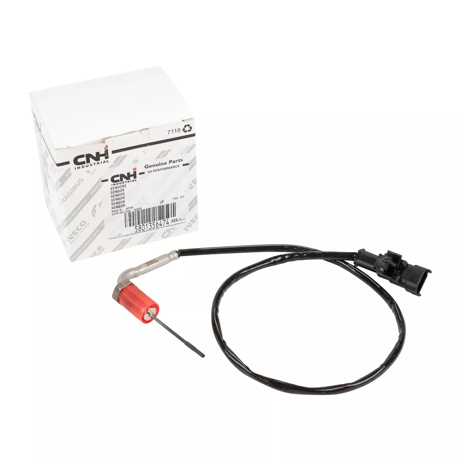 Sonde de température devant le catalyseur Noir — Réf. 2490064IV