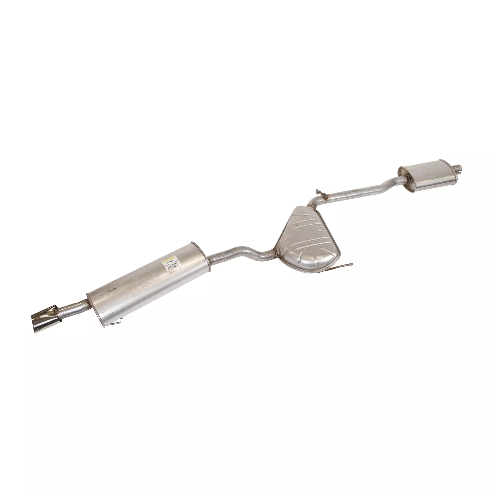 Systeme d'echappement arriere (3 pots) Asso — Réf. 2590145