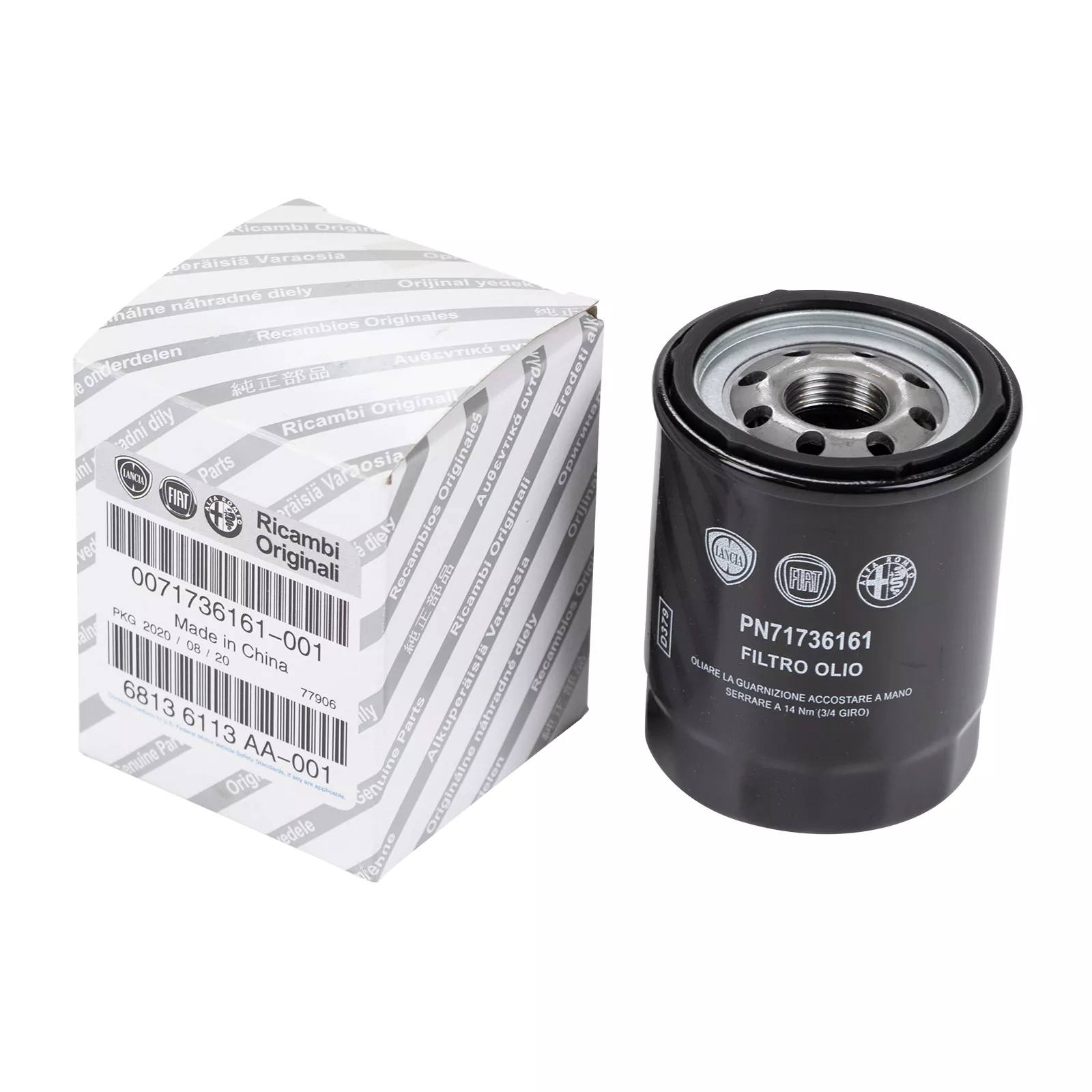 Filtre a huile d'origine Fiat OE (71736161) — Réf. 2630036OE1