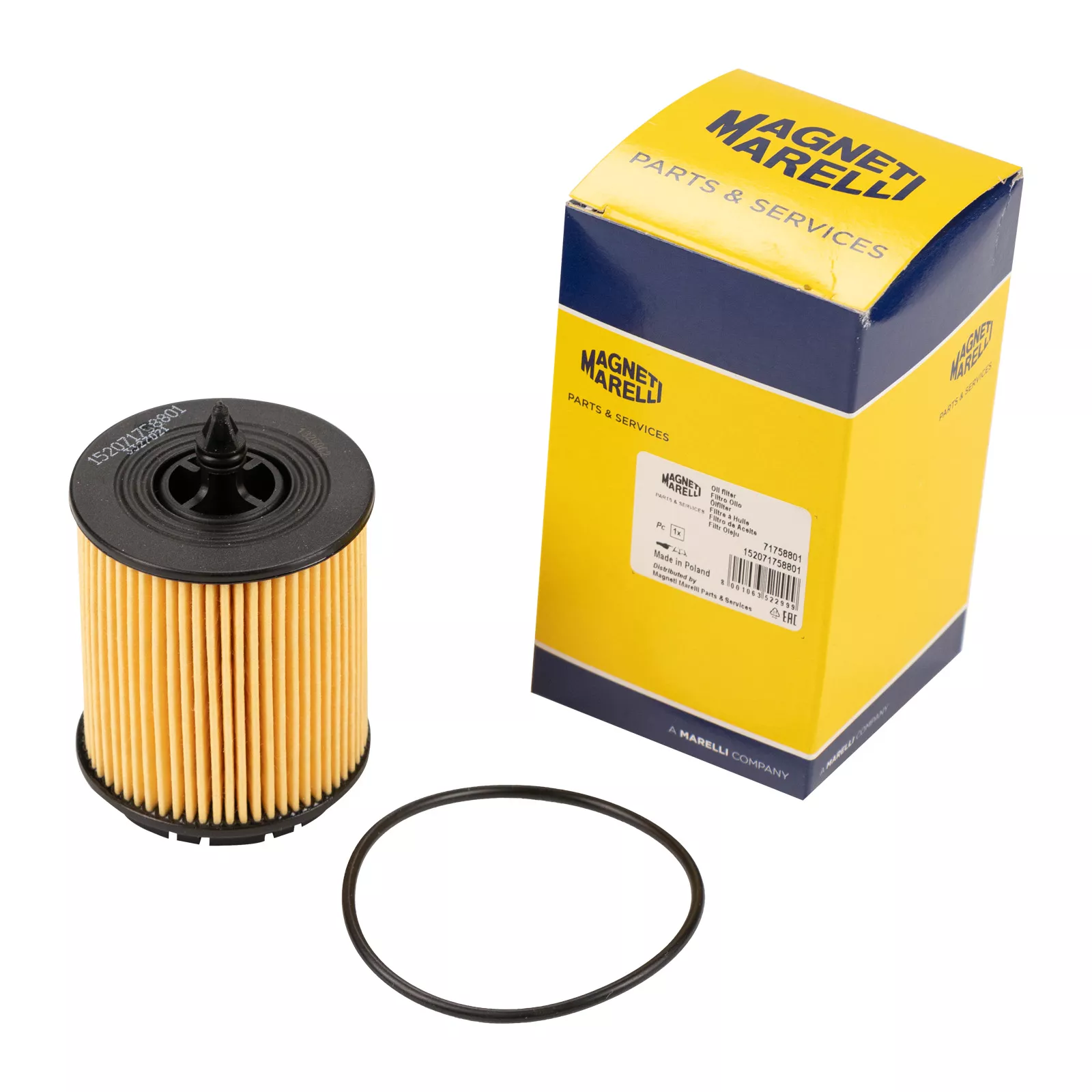 Cartouche de filtre à huile Magneti Marelli — Réf. 2632015MM