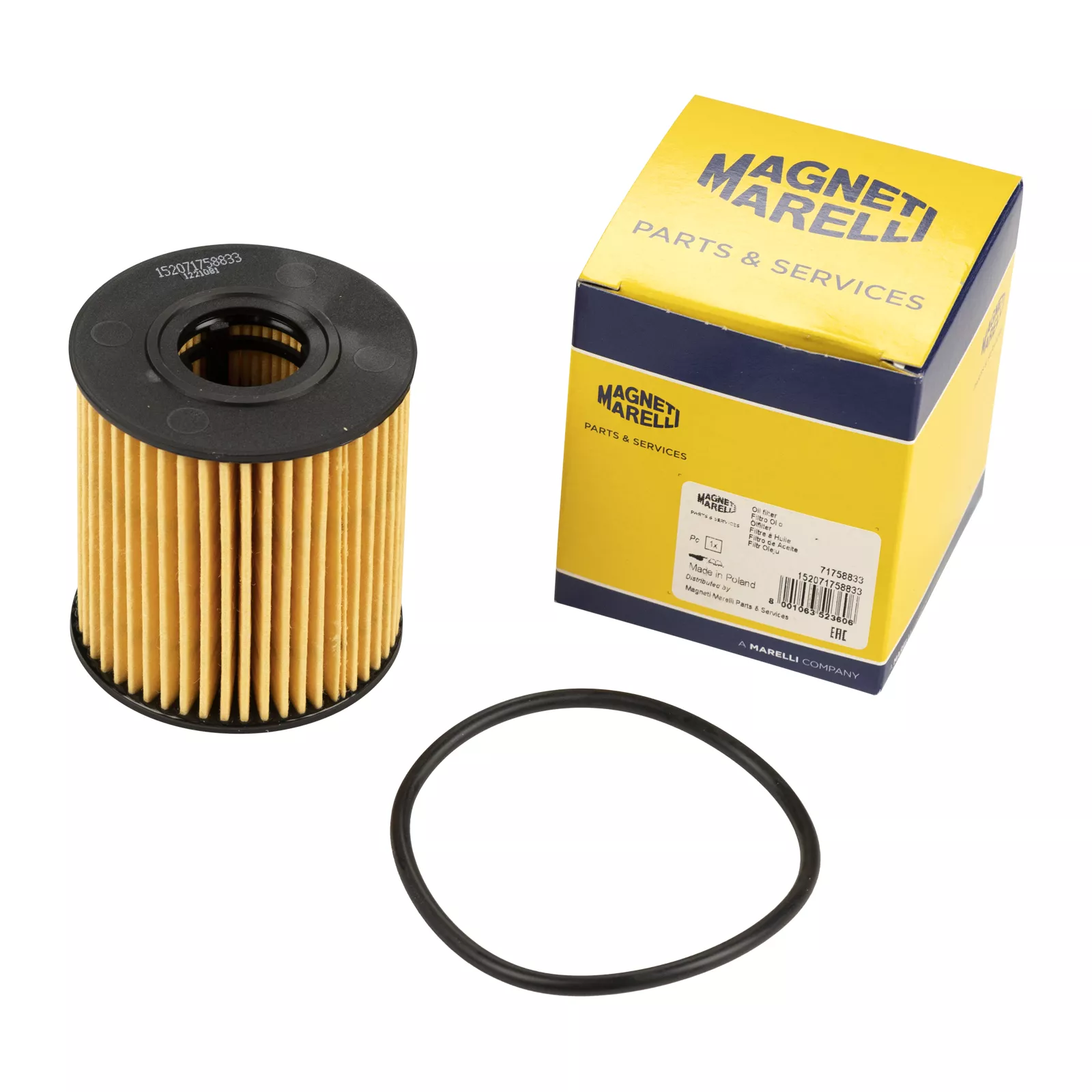 Cartouche de filtre à huile Magneti Marelli — Réf. 2632028MM