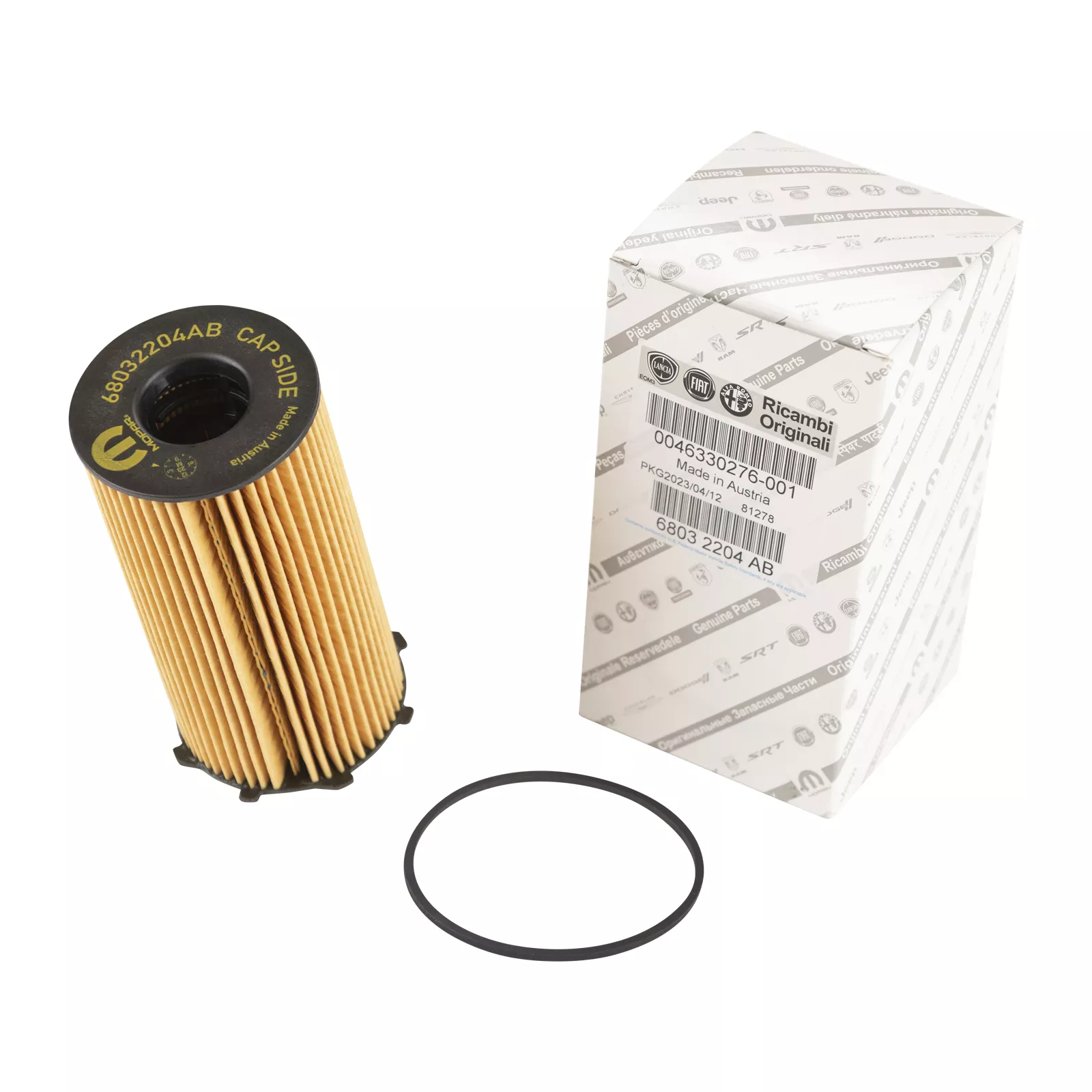 Insert de filtre a huile d'origine D1=65 D2=10 H=125 mm — Réf. 2632050OE