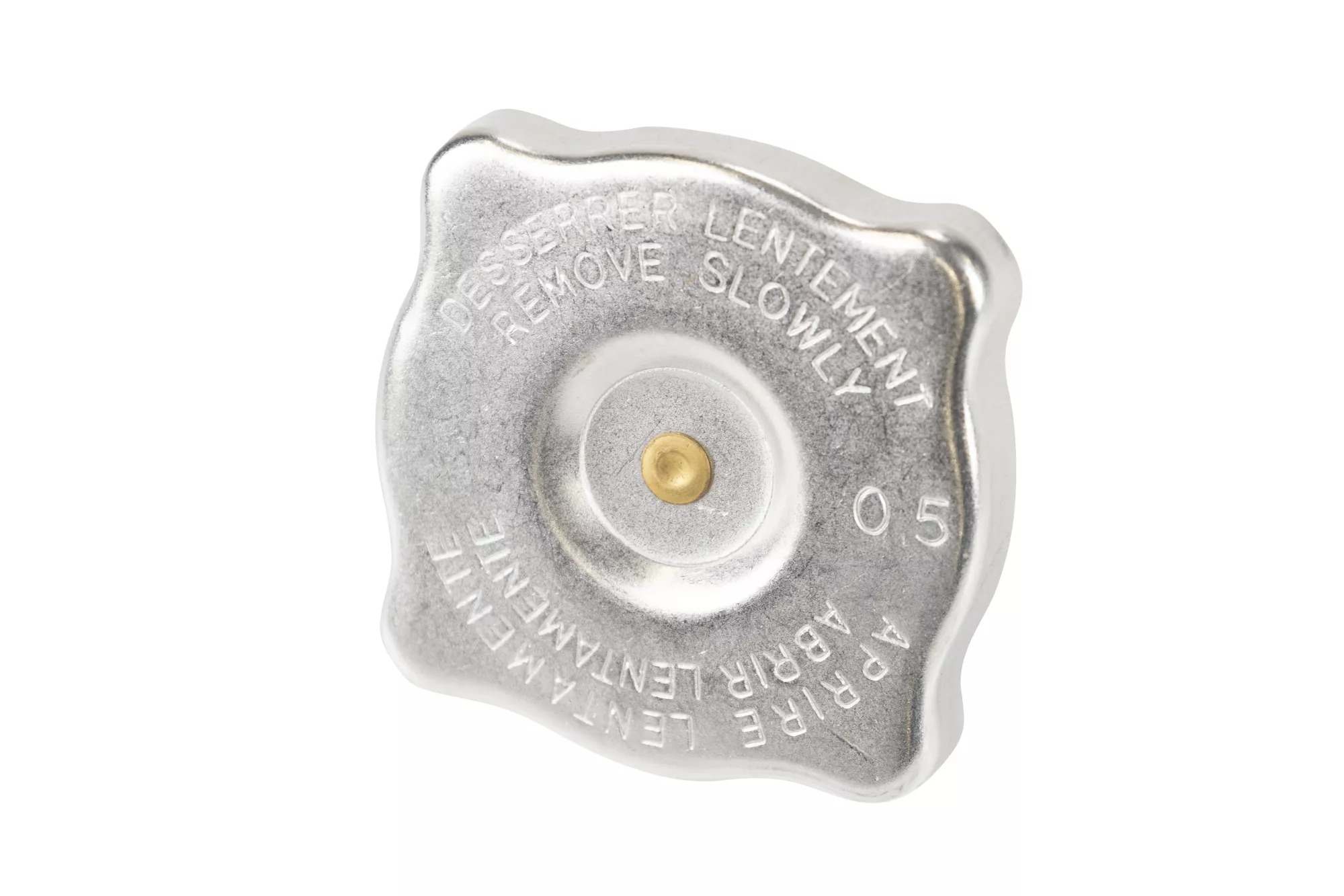 Bouchon de radiateur plat 25 mm 0,5 bar — Réf. 2850015