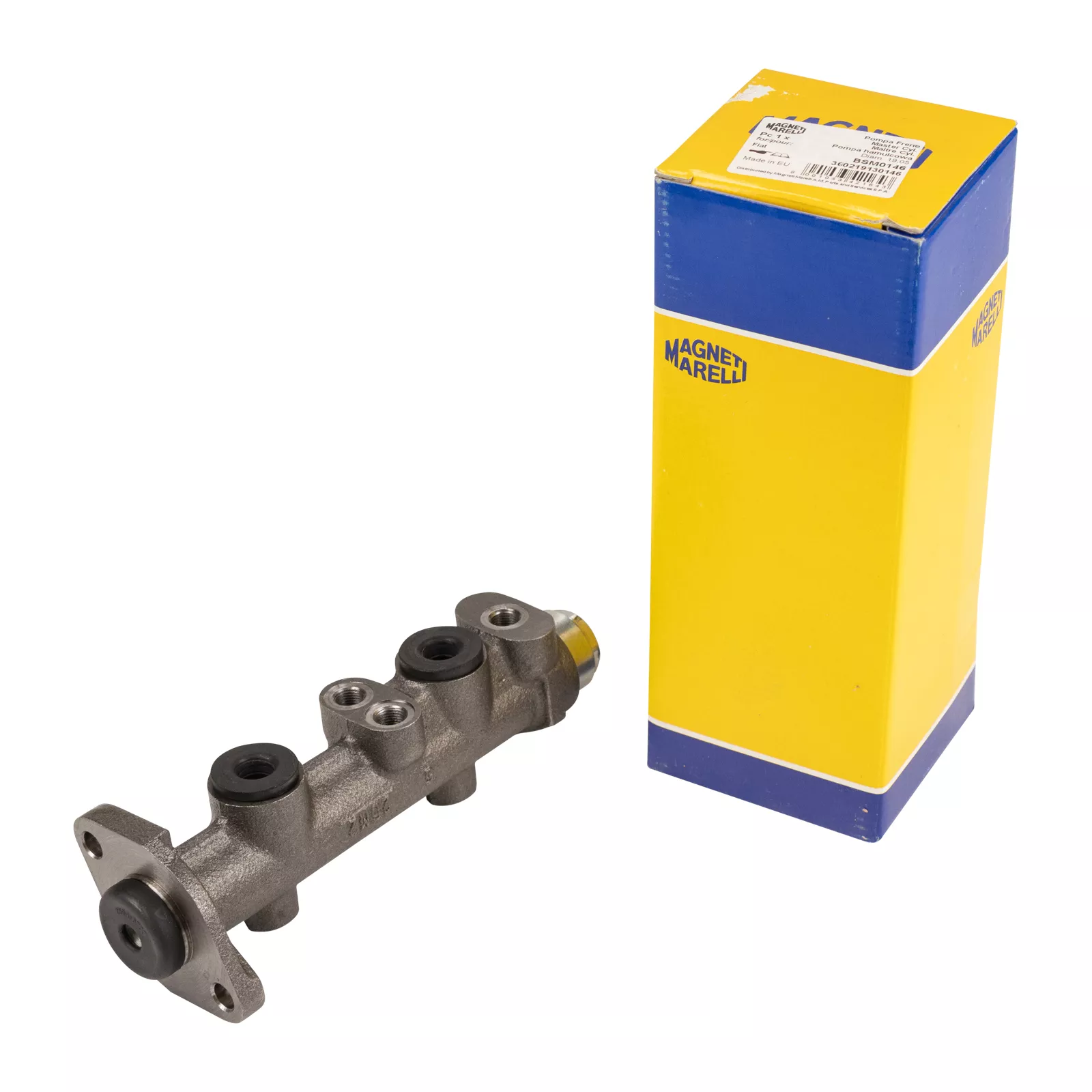 Maître-cylindre de frein Magneti Marelli 2 circuits 19,05 mm — Réf. 4080017MM