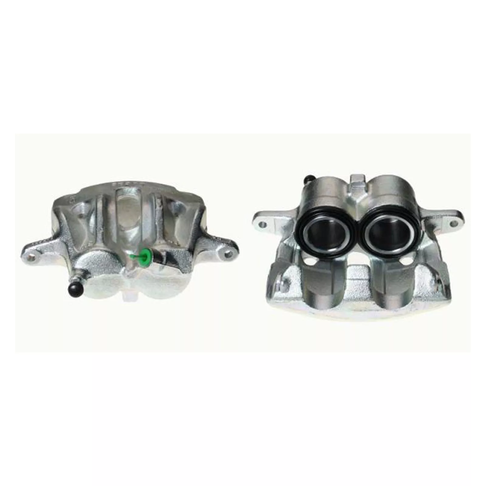 Étrier de frein Brembo avant gauche avec ABS 1 : 45 mm 2 : 48 mm — Réf. 4140077BR