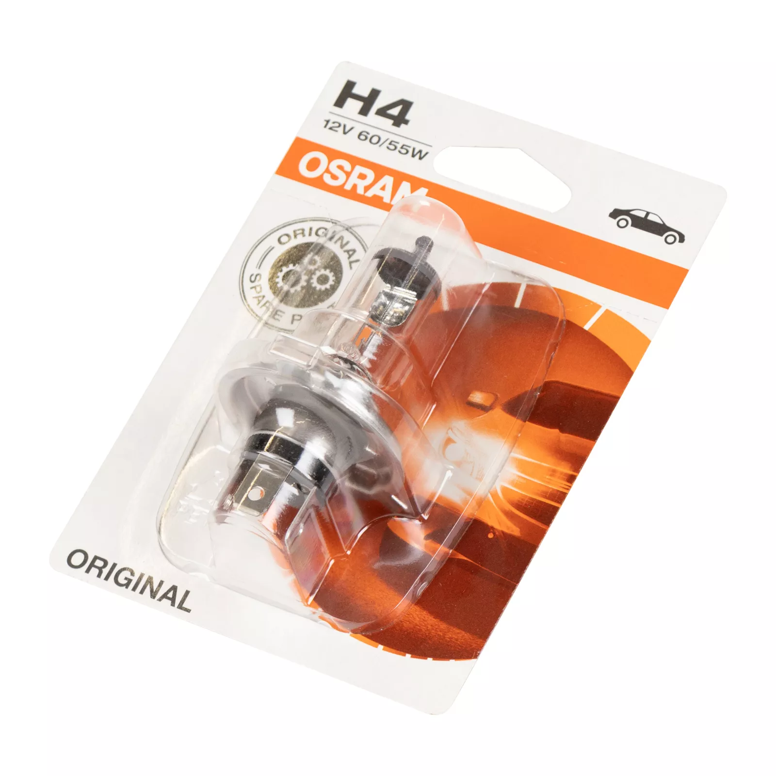 Ampoule. Phare de route H4 Osram — Réf. 8240160