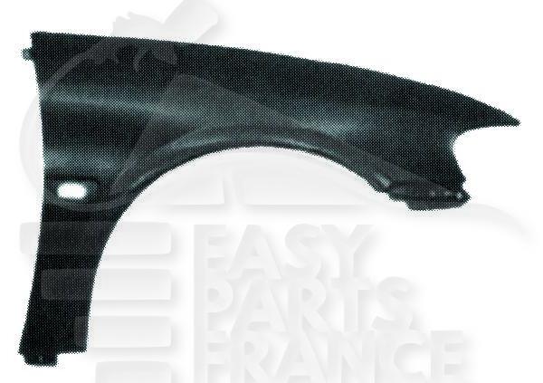 Aile avant droit passager + emplacement feu Opel Vectra — Réf. 1102010
