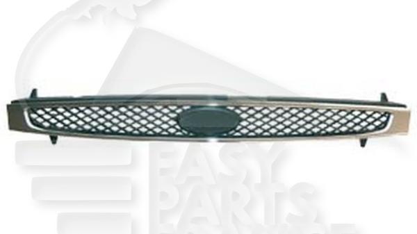 Grille de calandre chromée Ford Fiesta 6 — Réf. 1211728