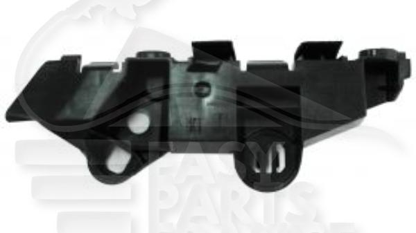 Bride de pare-chocs avant gauche conducteur plastique Opel Corsa E — Réf. 13430029