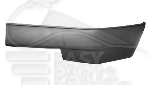 Bandeau de pare-chocs avant gauche conducteur noir Opel Vectra — Réf. 1400608
