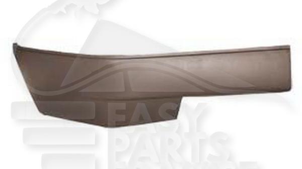 Bandeau de pare-chocs avant droit passager noir Opel Vectra — Réf. 1400616