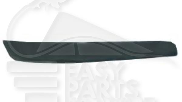 Moulure de pare-chocs arrière gauche conducteur à peindre - 5 portes Opel Astra 3/5 Ptes — Réf. 1404786