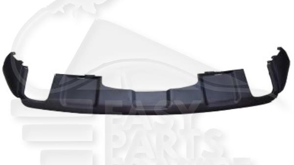 Spoiler de pare-chocs arrière noir sauf version Amg Mercedes W164 Classe Ml — Réf. 1648857125
