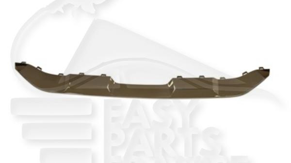 Moulure de pare-chocs arrière centrale chromée Mercedes Gle W166 — Réf. 1668857622