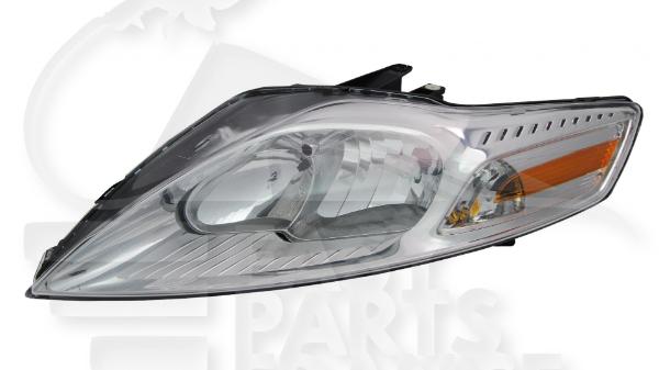 Optique avant gauche conducteur H7+H1 électrique avec moteur Ford Mondeo — Réf. 1812689
