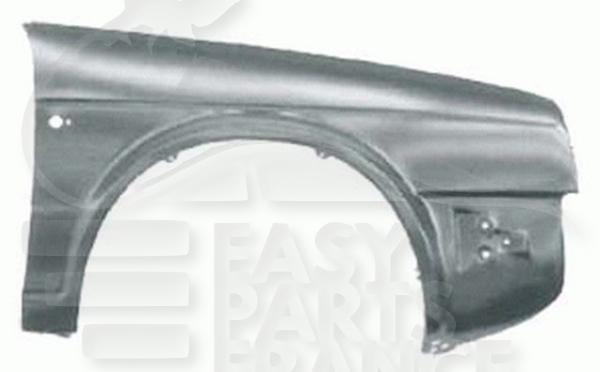 Aile avant droit passager + emplacement feu Volkswagen Golf/2 — Réf. 191821022