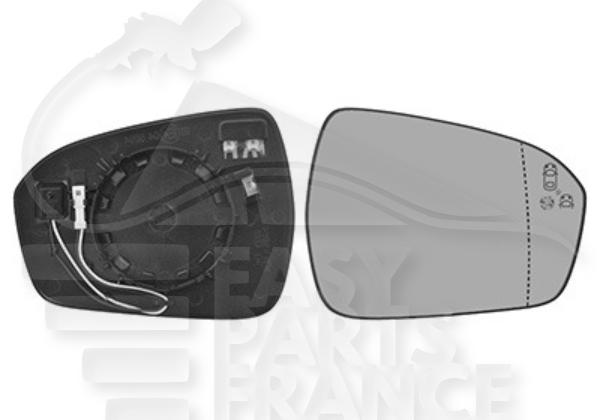 Vitre - Rétroviseur extérieur Ford — Réf. 1925818