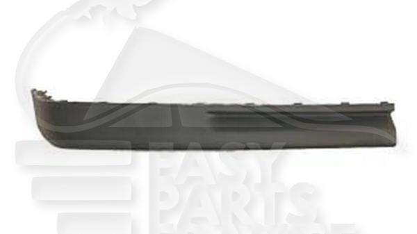 Spoiler de pare-chocs avant droit passager Volkswagen Golf/3 Gti — Réf. 1H6805904AB41