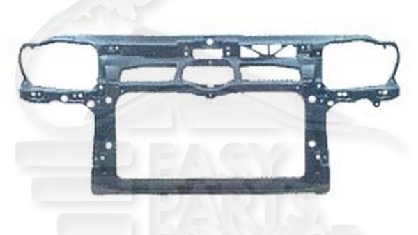 Face avant version 1.8l / 4cyl - td i96kw radiateur 650 mm Volkswagen Golf/4 — Réf. 1J0805588A