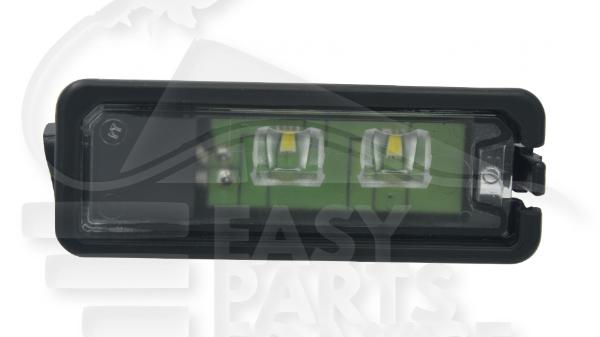 Feu de plaque arrière droit passager - arrière droit passager Led Porsche Amarok — Réf. 1K8943021D