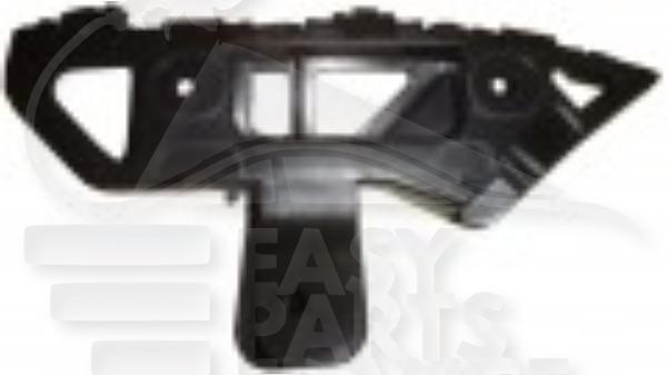 Bride de pare-chocs avant droit passager plastique Volkswagen Touran — Réf. 1T0807184B