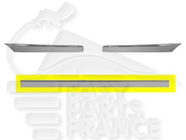 Moulure de pare-chocs arrière centrale avec packcontrol Mercedes Classe C W203 — Réf. 2038853021