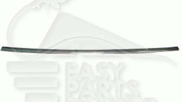 Moulure de pare-chocs arrière centrale modèle elegance Mercedes Classe E W 210 Mod Elegance — Réf. 2108800336