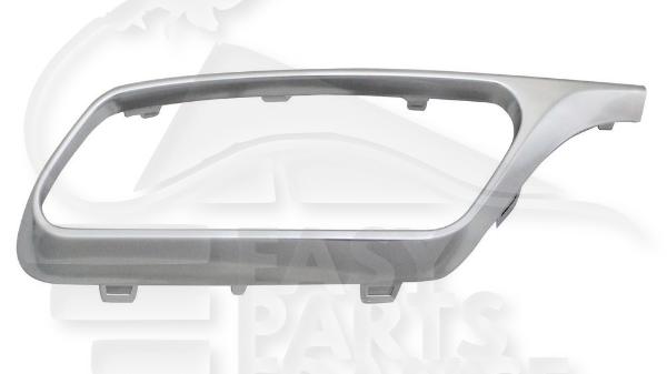 Moulure de pare-chocs arrière gauche conducteur peinte grise version e63 Amg Mercedes W212 Classe E — Réf. 2128854521