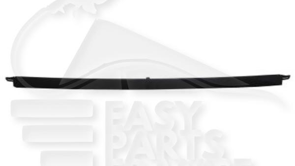 Moulure de pare-chocs arrière centrale peinte noire version e63 Amg Mercedes W212 Classe E — Réf. 2128855021
