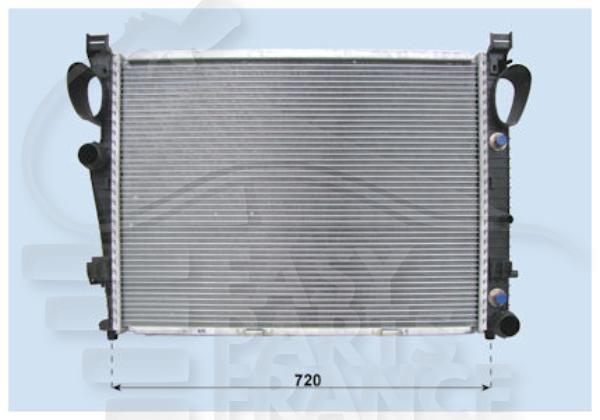 320-400 cdi 430-500 avec ou sans clim ba / bm 640 x 470 x 42 Mercedes Classe S W220 S28320 Cdi +/- Clim Ba/Bm 640 X 470 X 42 — Réf. 2205000903