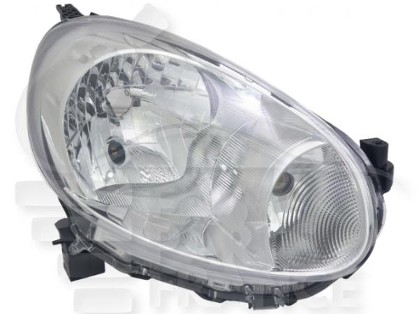 Optique avant droit passager H4 électrique sans moteur Nissan Micra K13 — Réf. 260101HB0A