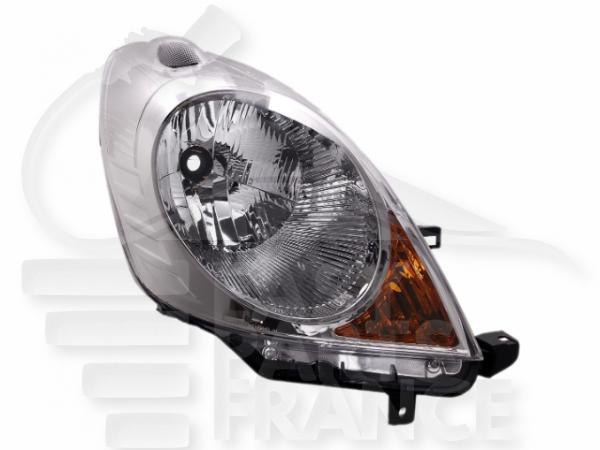 Optique avant droit passager H4 électrique sans moteur Nissan Note — Réf. 260109U10A