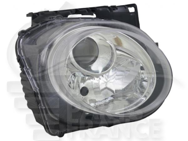 Optique avant droit passager H11+Hb3 électrique sans moteur Nissan Juke — Réf. 26010BV90B