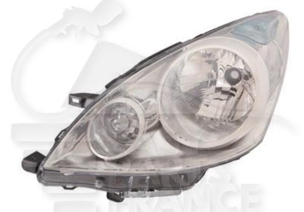 Optique avant gauche conducteur H4 électrique sans moteur Nissan Note — Réf. 26060BH10A