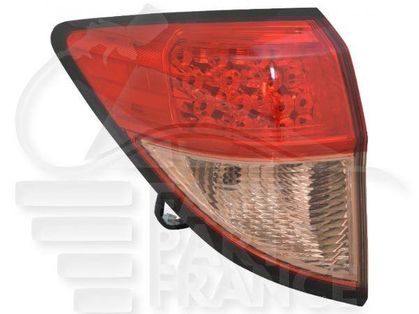Feu arrière gauche conducteur extérieur rouge Led Honda Hr-V — Réf. 33553T7SM01