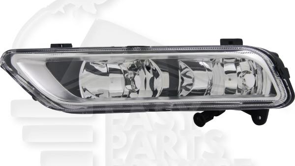 Feu antibrouillard avant gauche conducteur H8+H8 Volkswagen Passat — Réf. 3AA941661G
