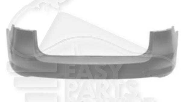 Pare-chocs arrière à peindre avec aide au stationnement 4 capteurs version break trendline Volkswagen Passat Sw Mod Trendline — Réf. 3AF807421GRU