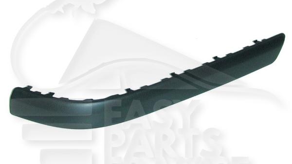 Moulure de pare-chocs arrière droit passager noire - 4 portes Volkswagen Passat 4 Ptes — Réf. 3B5807792