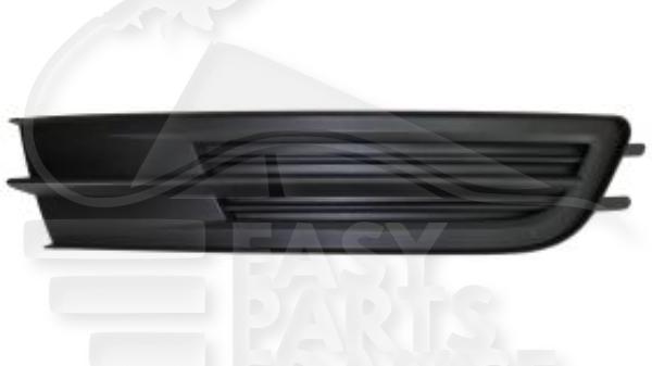 Grille de pare-chocs avant gauche conducteur noire Volkswagen Passat — Réf. 3G0853665B9B9