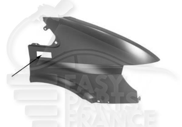 Aile avant droit passager avec emplacement feu Ford Transit — Réf. 4059144