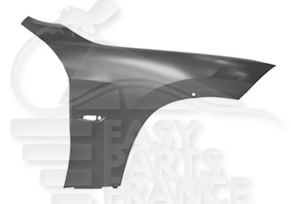 Aile avant droit passager avec emplacement feu Bmw X1 — Réf. 41002993156