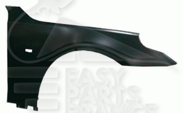 Aile avant droit passager avec emplacement feu alu Bmw E60 — Réf. 41357111430